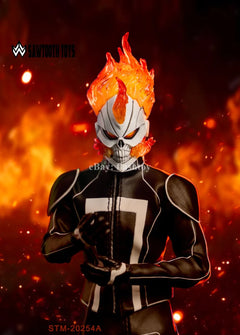 Preventa Sawtooth STM-20254A 1/12 Inflamed Head Knight modelo de figura de acción masculina