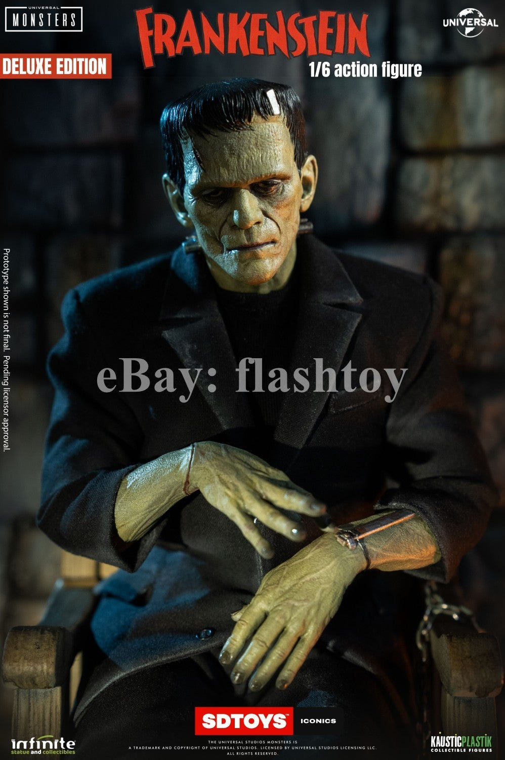 Presale Infinite Statue 1/6 Frankenstein Male Action Figure Model Deluxe Ver.