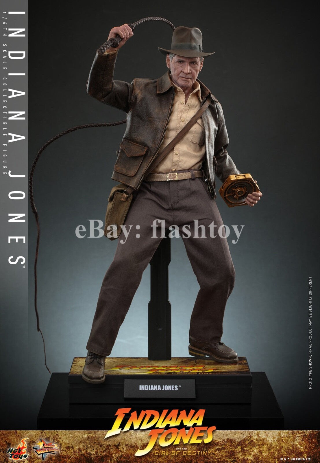 Hot Toys MMS716 1/6 Indiana Jones and the Dial of Destiny Action Figure Model