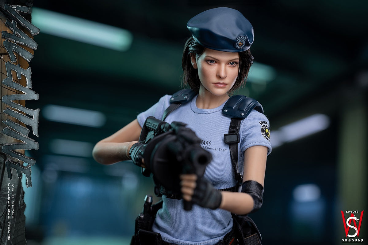 SWTOYS FS069 1/6 Zombie Killer Policewomen Valentine Female Action Figure Model