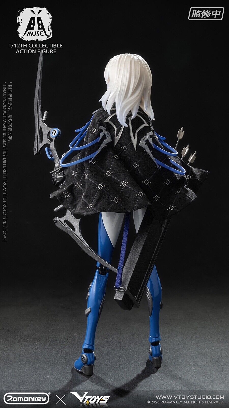 Romankey x VTOYS 1/12 MUSE 6" Female Action Figure Movable Eyes Model Toy