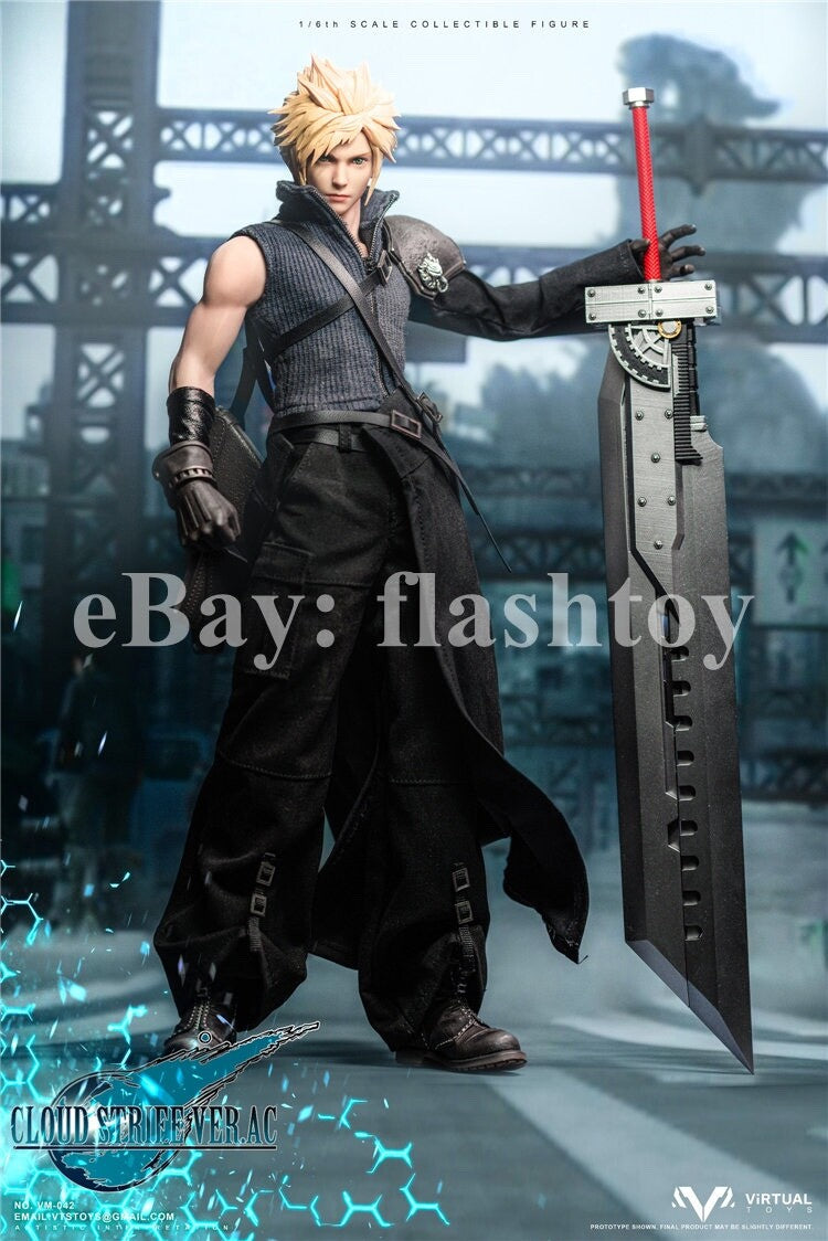 VTSTOYS VM-042B 1/6 Fantasy Former 1st Class Soldier Cloud Strife Action Figure