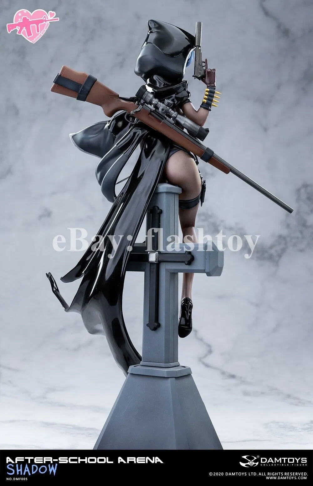 DAMTOYS DMF005 1/7 After-School Arena No.5: Shadow Female Figure Statue Model