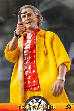 Saturn Toys ST002 1/6 Time Traveler Dr. Brown figura de acción masculina de colección