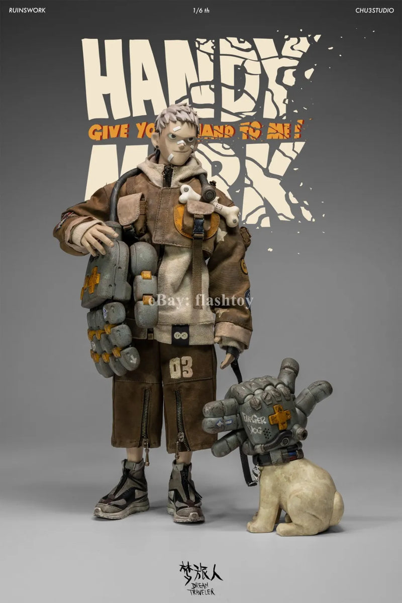 Presale CHU3STUDIO 1/6 RUINSWORK Dream Traveler Handy Mark Action Figure Model