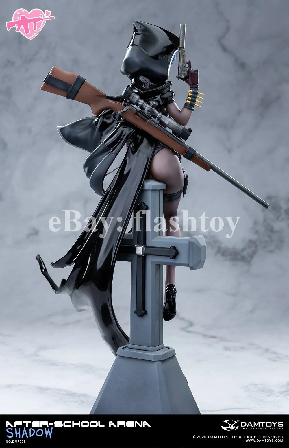 DAMTOYS DMF005 1/7 After-School Arena No.5: Shadow Female Figure Statue Model