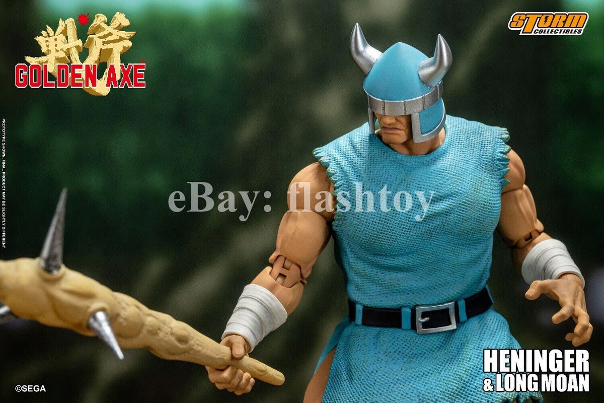 Storm Toys SGGX09 1/12 Golden Axe HENINGER &amp; LONG MOAN Action Figure Double Set