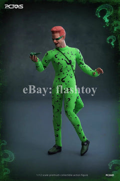 Preventa PCTOYS PC2601 1/12 Forever Riddler Carrey figura de acción masculina de colección