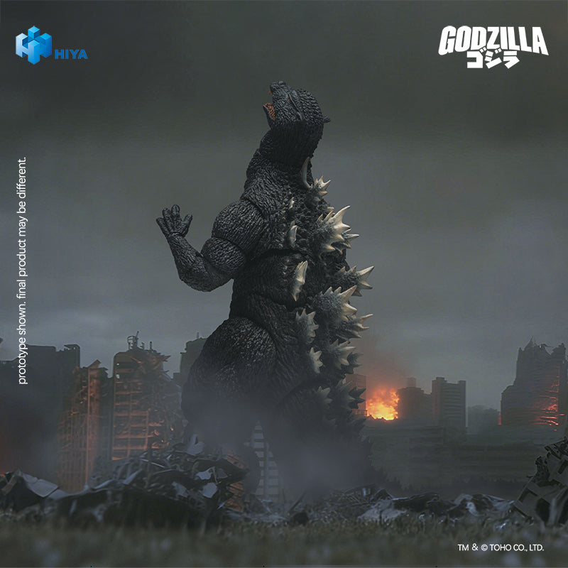 Presale HIYA EBG0293 Godzilla Final Wars 2004 Godzilla 7" Action Figure Model