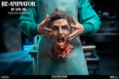 Preventa Infinite 1/6 Re-Animator Doctor Carl Hill modelo de figura de acción masculina versión de lujo.