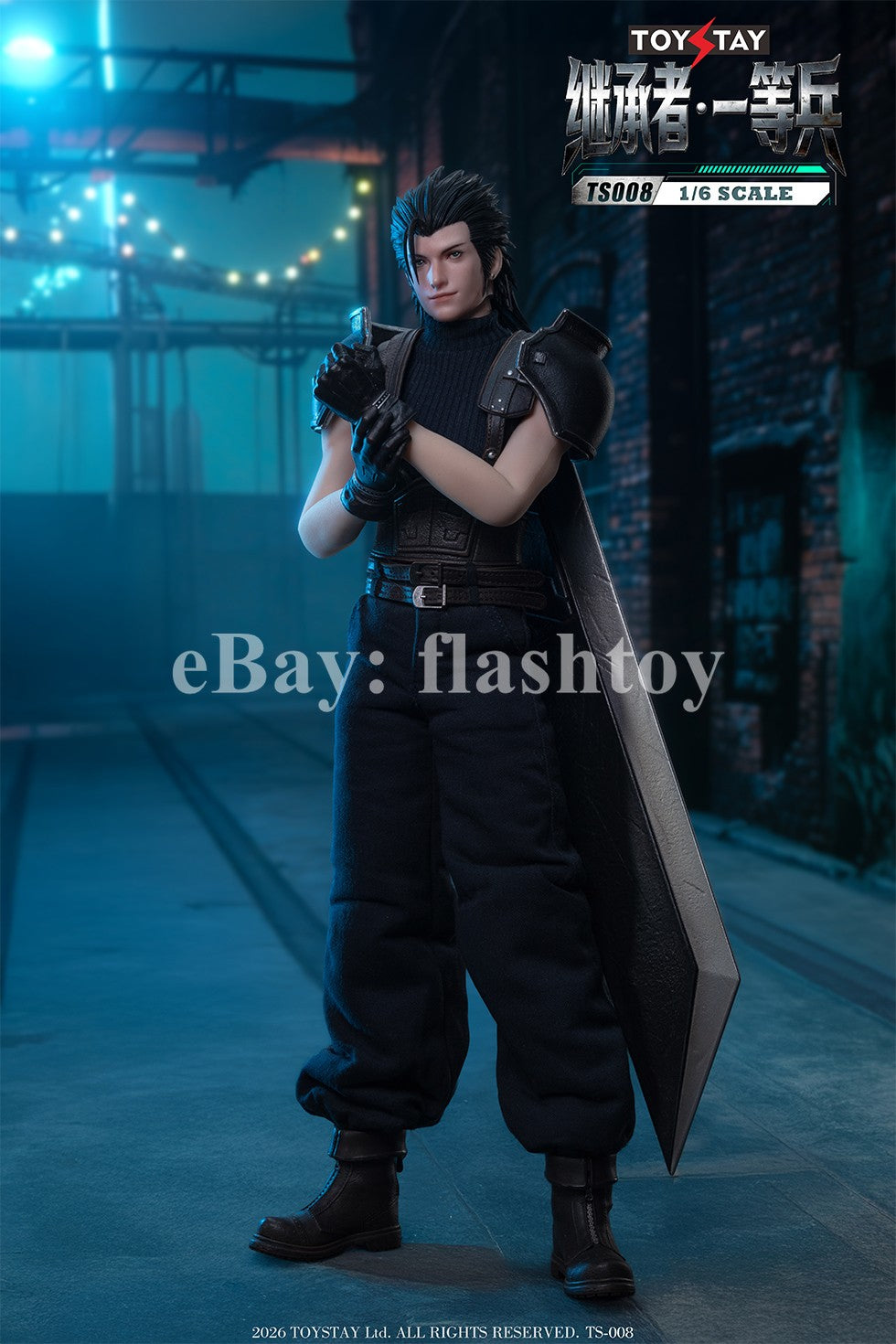 Presale TOYSTAY TS008 1/6 1st Class Successor Soldier Zack Action Figure Model