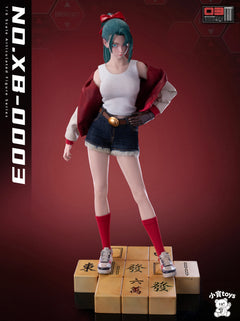 Presale XBTOYS XB0003 1/6 Wealth Girl Blue-Haired Enchantress Action Figure Toy