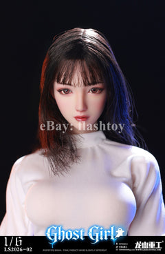 Preventa Longshan LS2026-02 1/6 Ghost Girl Luna figura de acción femenina Cosplay Ver.