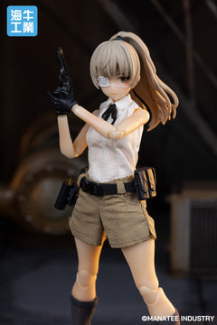 Presale Manatee Industry MI-02 1/12 Desktop Wars Arisa Female Action Figure Toy