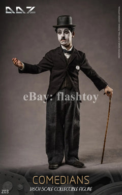 Preventa DDZTOYS Z03 1/6 Comedian Chaplin modelo de figura de acción masculina de colección