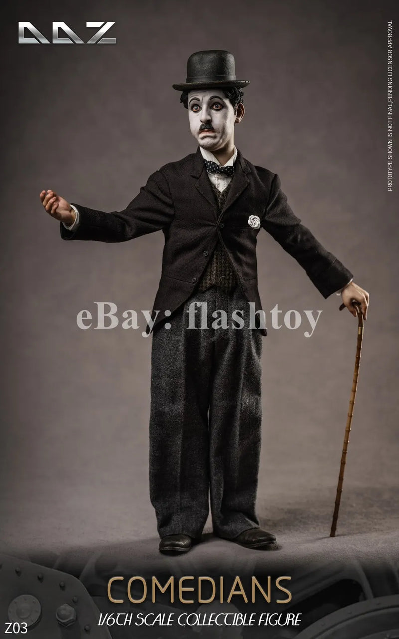 Presale DDZTOYS Z03 1/6 Comedian Chaplin Collectible Male Action Figure Model