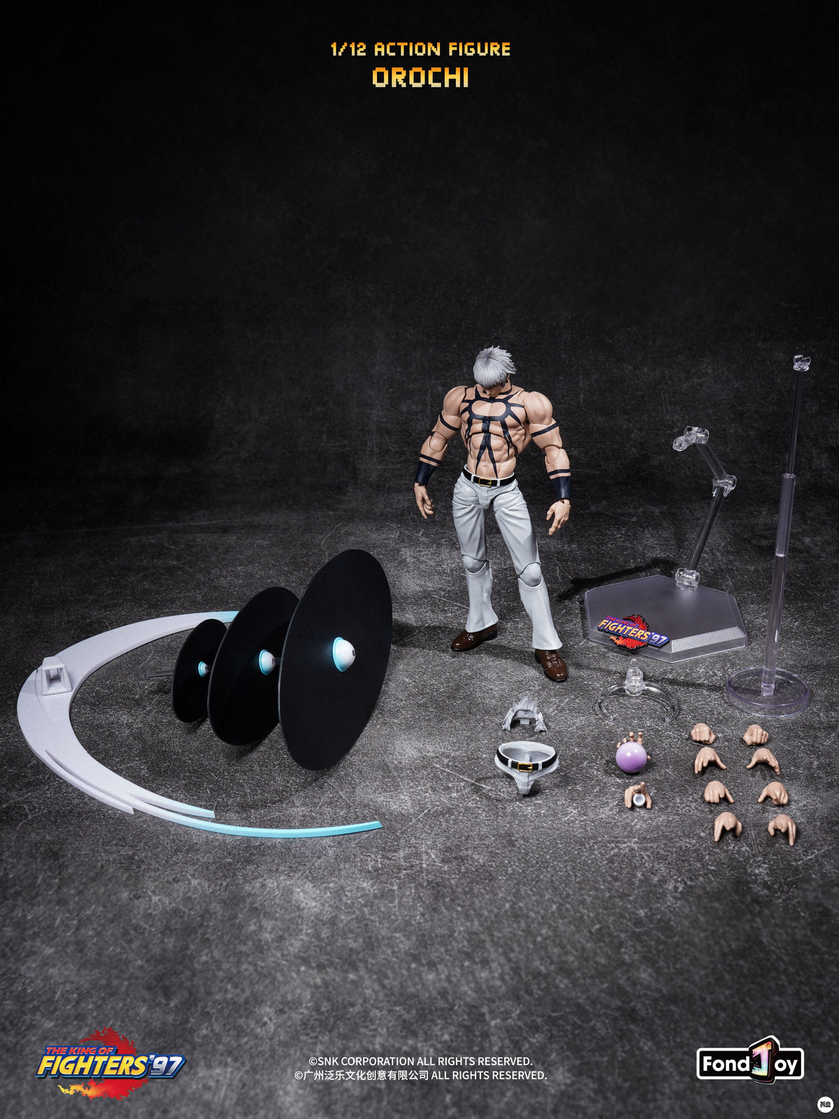 Presale FondJoy 1/12 Orochi Collectible Male Action Figure Model Toy