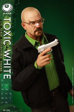 Black 8 Toys BK-006 1/6 Breaking Toxic Mr.White The Bad modelo de figura de acción