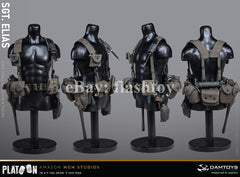 Presale DAMTOYS DMS047 1/6 Platoon Sergeant Elias 12" Male Action Figure Model