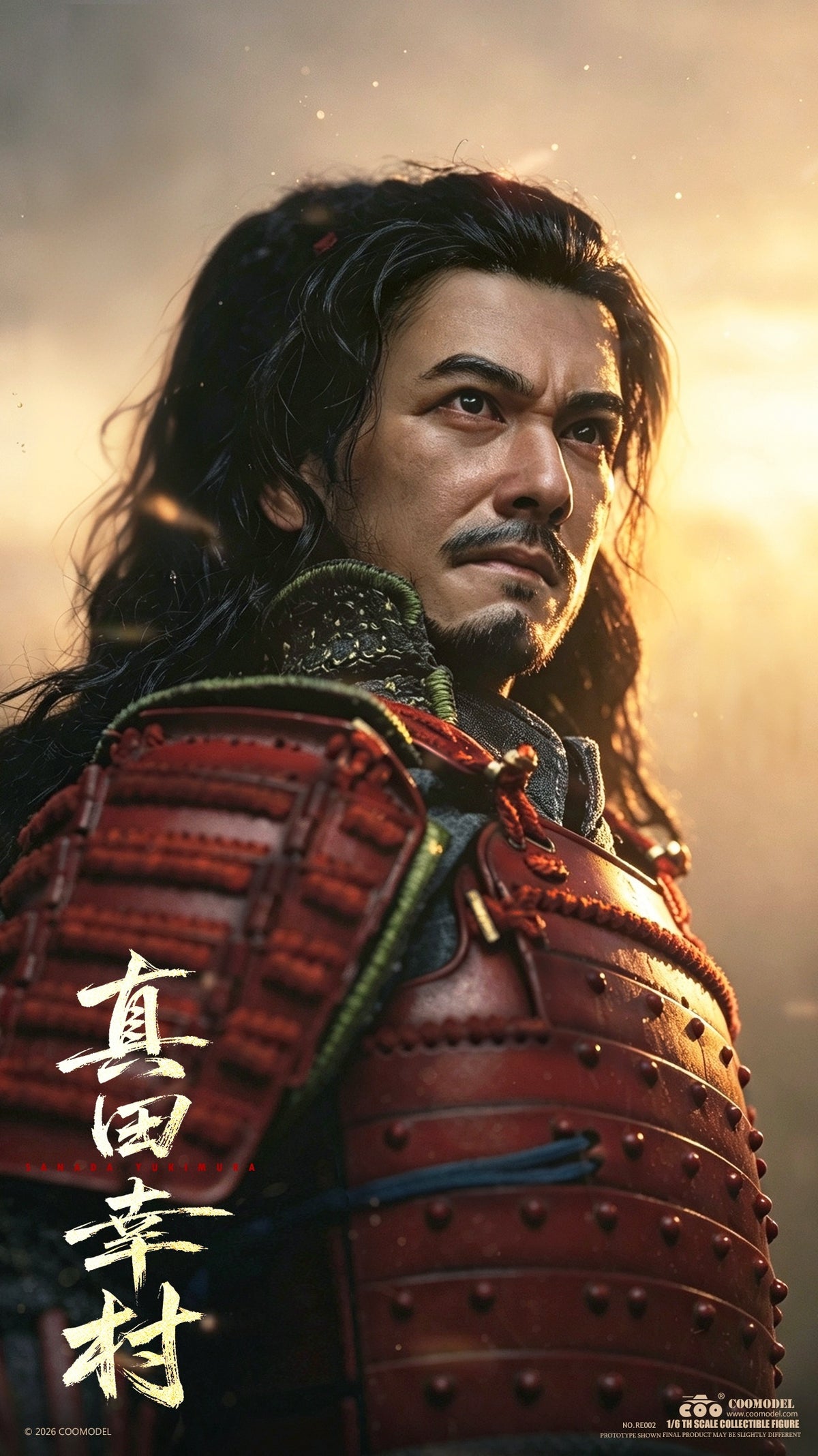 Presale COOMODEL RE002 1/6 Empire Era Sanada Yukimura Pure Copper Limited Ver.