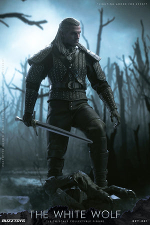 BUZZTOYS BUZ001 1/6 The Witcher The White Wolf Geralt Henry 12" Action Figure