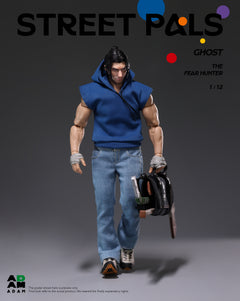 Preventa ADAM ADS-001 1/12 Street Pals Ghost The Fear Hunter modelo de figura de acción