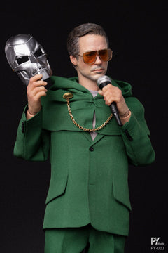 Preventa PY STUDIO PY-003 1/6 Green Robed Masked Stranger modelo de figura de acción