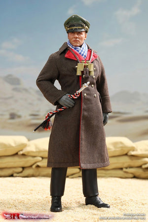 3R TG80004 1/12 Erwin Rommel The Desert Fox 6" Male Action Figure Model Toy