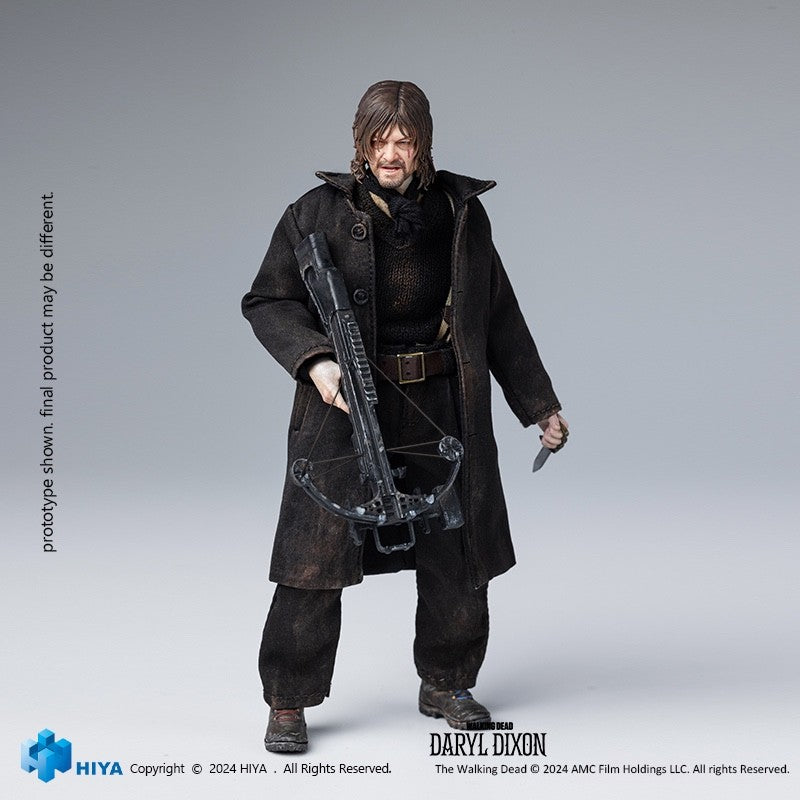 HIYA ESW0310 1/12 The Walking Dead Daryl Dixon modelo de figura de acción de colección
