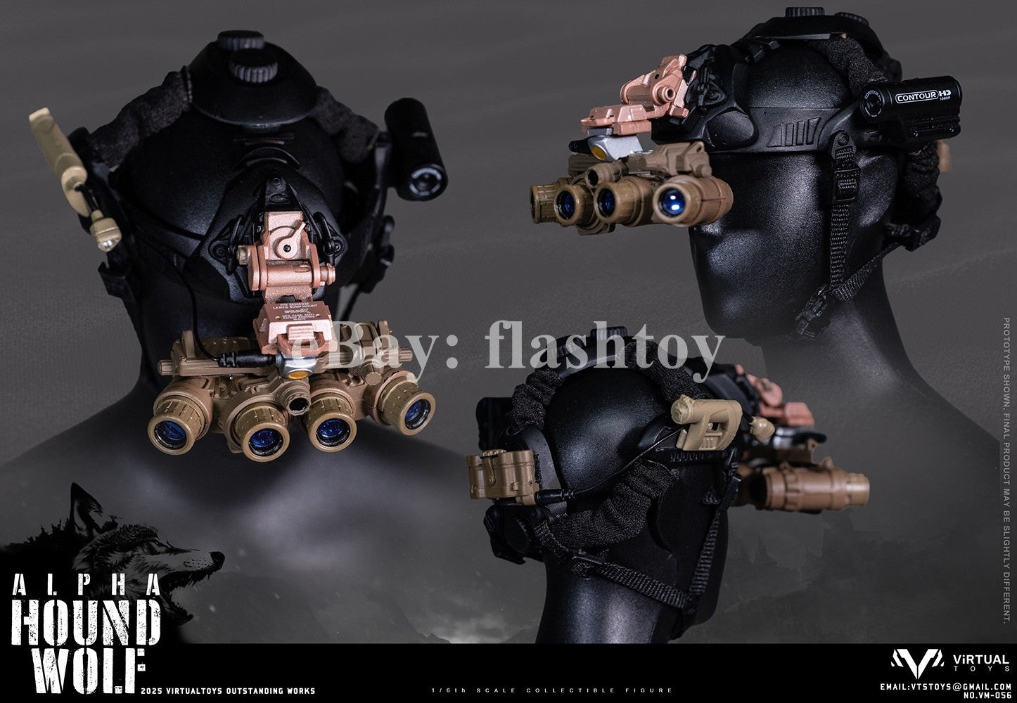 Presale VTS TOYS VM056 1/6 Hound Wolf Alpha Chris Male Action Figure Model Toy