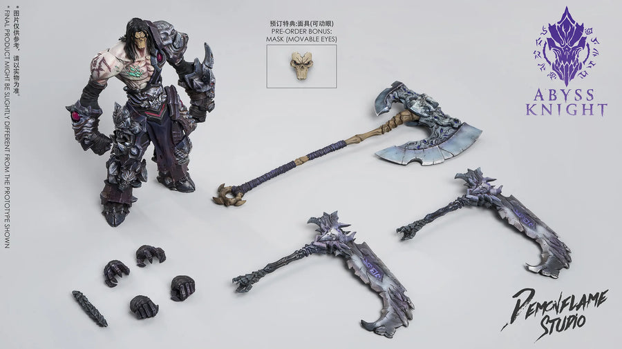 Vorverkauf PEMCVFLAME STUDIO AD-007 1/12 Darksider Abyss Knight Actionfiguren-Modell
