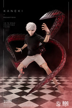 Preventa RocketToys ROC-024 1/6 Tokyo Ghoul Kaneki Ken figura de acción Awakened Ver