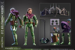 PWTOYS PW2025 1/12 Norman Osborn Green Goblin 6" Male Action Figure Model Toy
