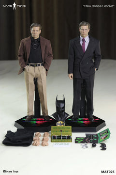 Mars Toys MAT025 1/6 Bat Man Bruce The Forever Kilmer figura de acción de colección