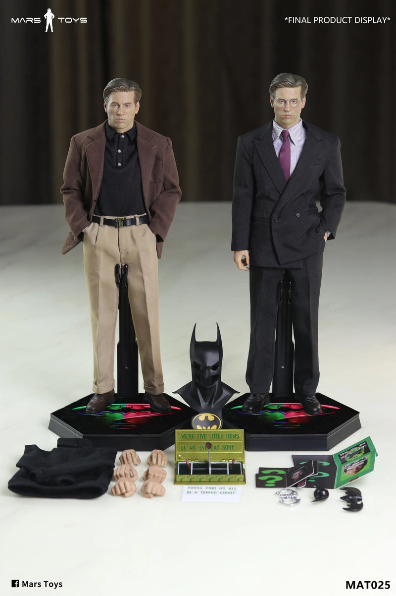 Mars Toys MAT025 1/6 Bat Man Bruce The Forever Kilmer Collectible Action Figure