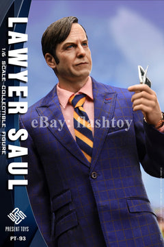 Preventa PRESENT TOYS PT-sp93 1/6 Saul Lawyer Goodman modelo de figura de acción masculina