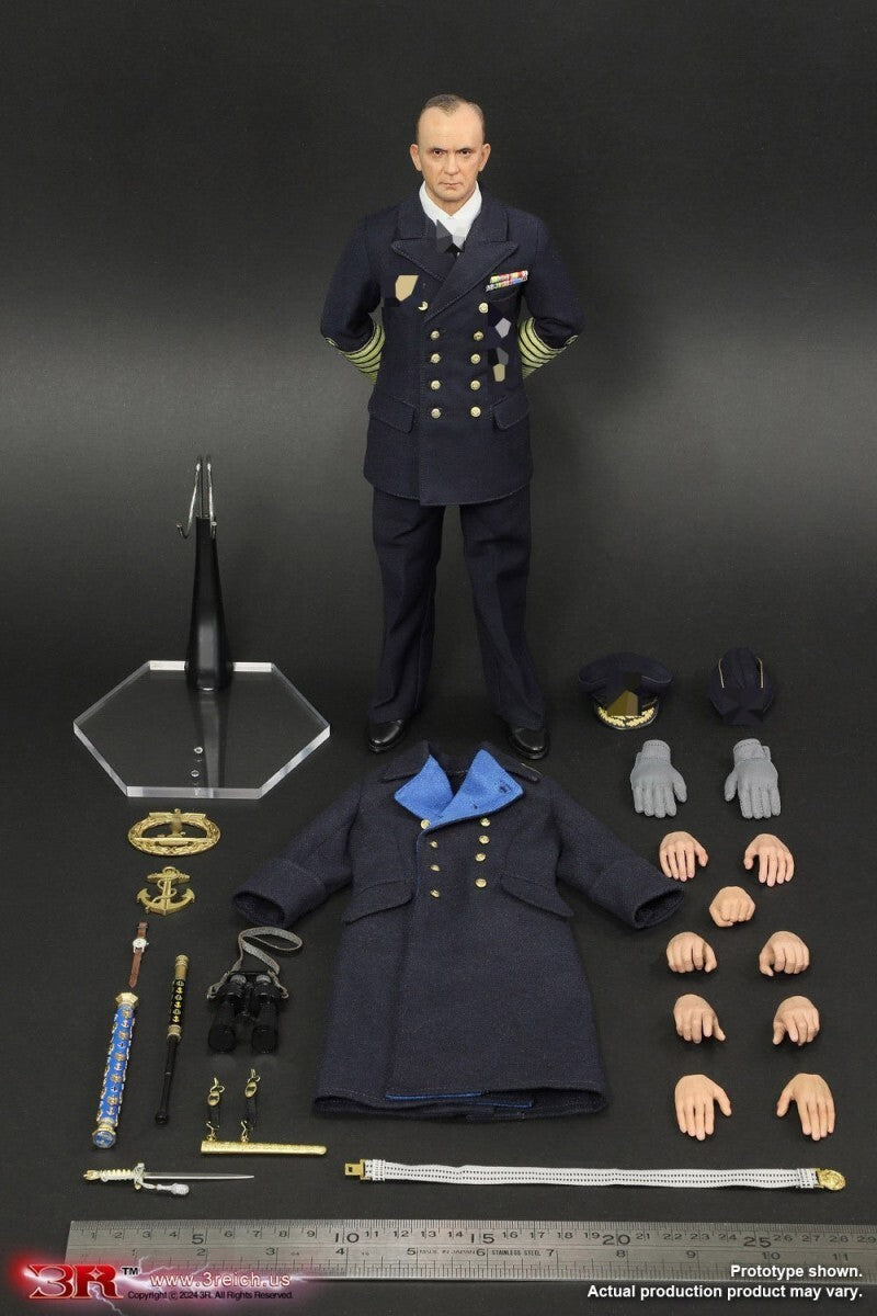 3R GM654 1/6 WWII German Navy Vice Admiral Karl Doenitz Action Figure Model Toy