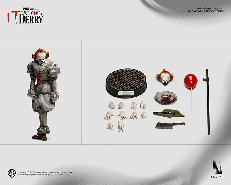 Presale INART AgA039 1/6 It Pennywise the Dancing Clown Action Figure Model Toy