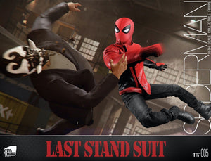 ToyzTruboStudi<wbr/>o TTS-005 1/6 Spider Man Last Stand Suit 12" Action Figure Model