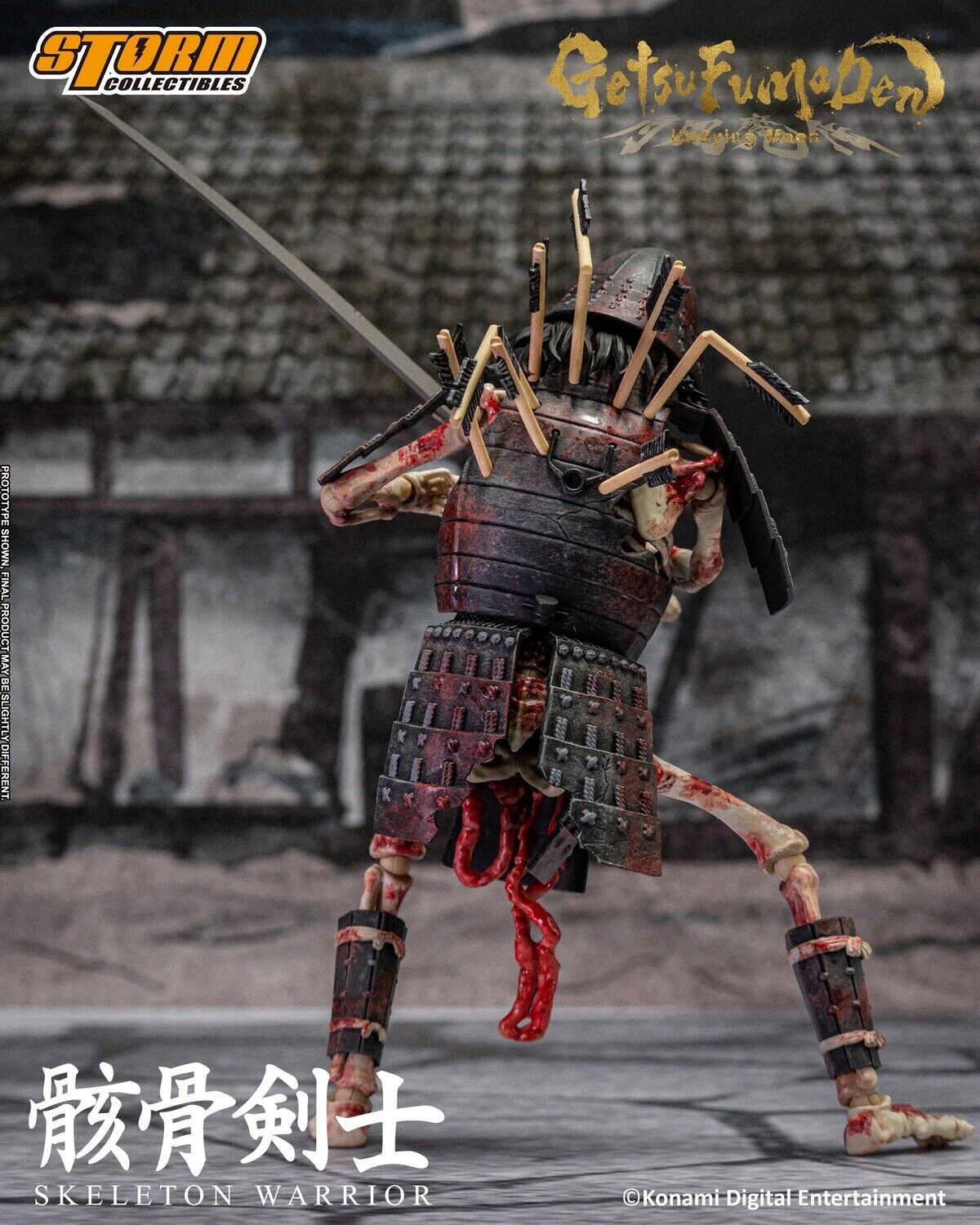 Storm Toys GFUD03 1/12 GetsuFumaDen Undying Moon Skeleton Warrior Action Figure