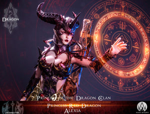WAR STORY WS019B 1/6 Red Dragon Princess Alexia Female Action Figure Model Toy