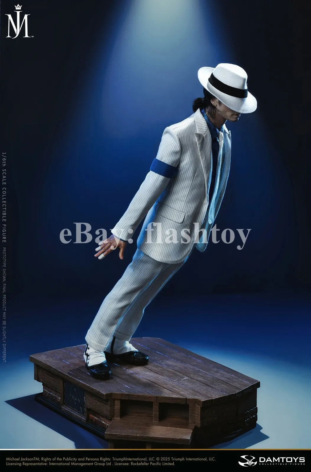 Presale DAMTOYS DMS048 1/6 Smooth Criminal Jackson Action Figure Standard Ver.
