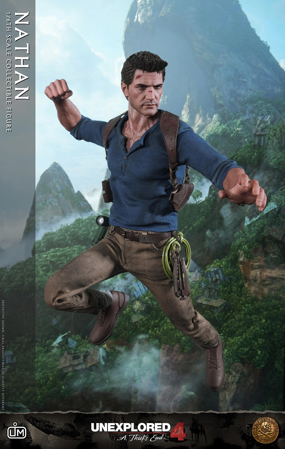 LIMTOYS LIM012 1/6 A Thief's End Nathan Drake 12" Male Action Figure Model Toy