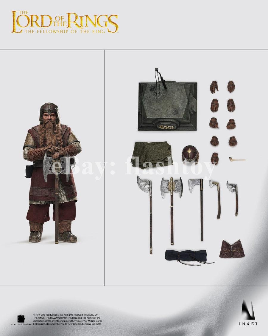 Preventa INART AgA033 1/6 Gimli figura de acción masculina de colección