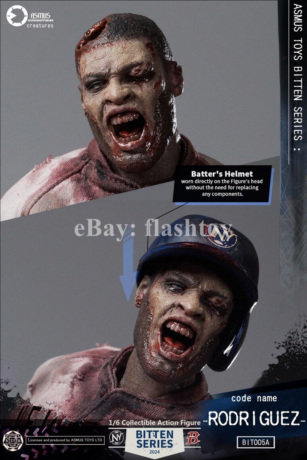 Asmus Toys BIT005A 1/6 The Bitten Rodriguez Collectible Action Figure Model Toy