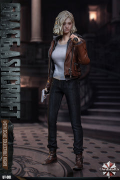 Preventa Umbrella UT-001 1/6 Resident Zombie Evil Crisis Grace figura de acción