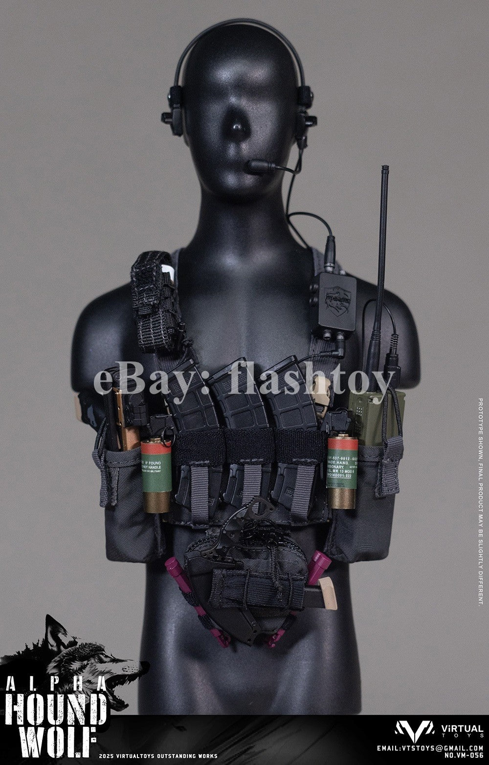 Presale VTS TOYS VM056 1/6 Hound Wolf Alpha Chris Male Action Figure Model Toy
