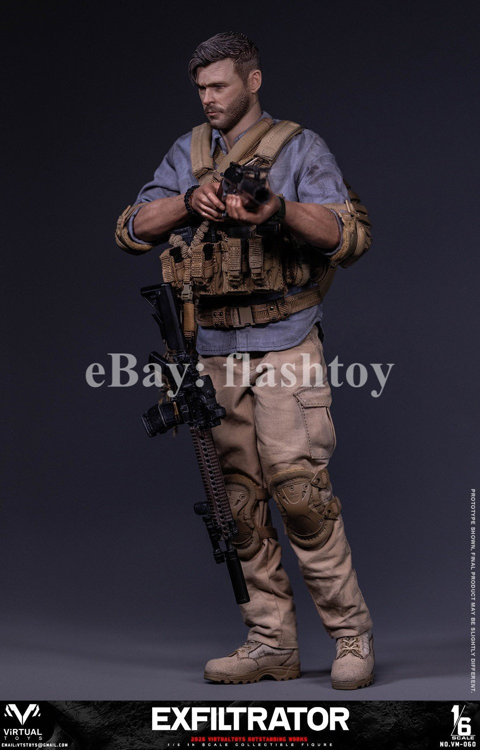 Presale VTS TOYS VM060 1/6 Exfiltrator Collectible Male Action Figure Model Toy