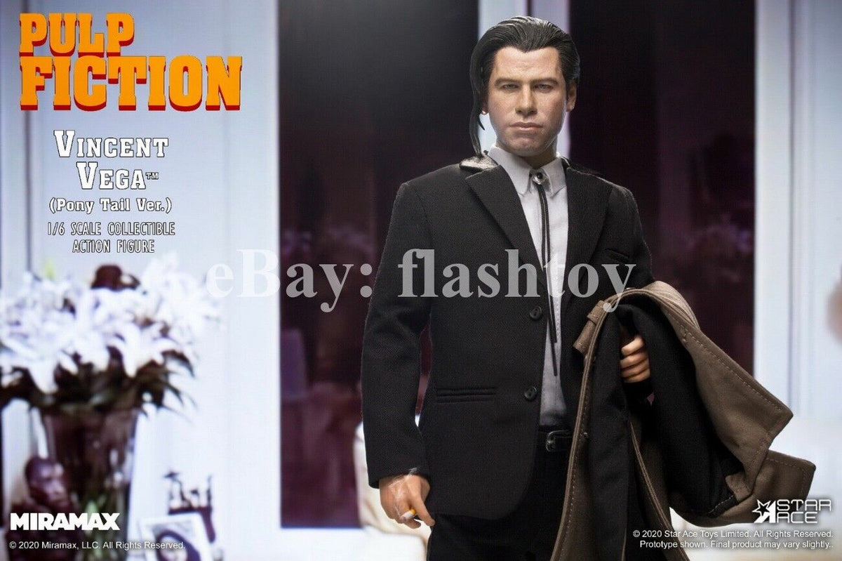 Star Ace Toys SA0086 1/6 Pulp Fiction VINCENT VEGA 2.0 12" Action Figure Model