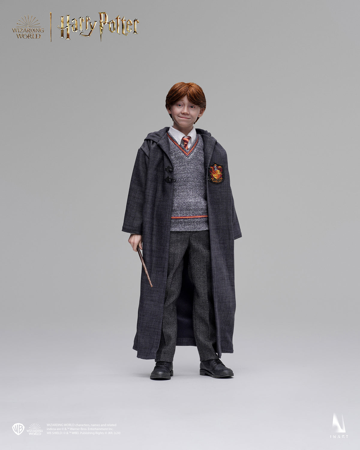 INART A010D1 1/6 Harry Potter Ron Weasley Model Rooted Hair Figure Deluxe Ver.